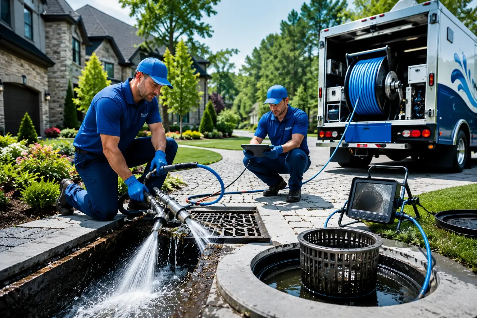 Local outdoor drain cleaning professionals in Medina, OH